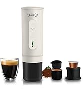 BeanzTrip(ビーンズトリップ) H02 PRO ポータブル電動エスプレッソメーカー 小型コーヒーマシン ネスプレッソカプセルのオリジナルポッドと挽いたコーヒーに対応 ミニトラベルサイズ キャ Amazon | BeanzTrip H02 PRO ポータブル電動エスプレッソメーカー